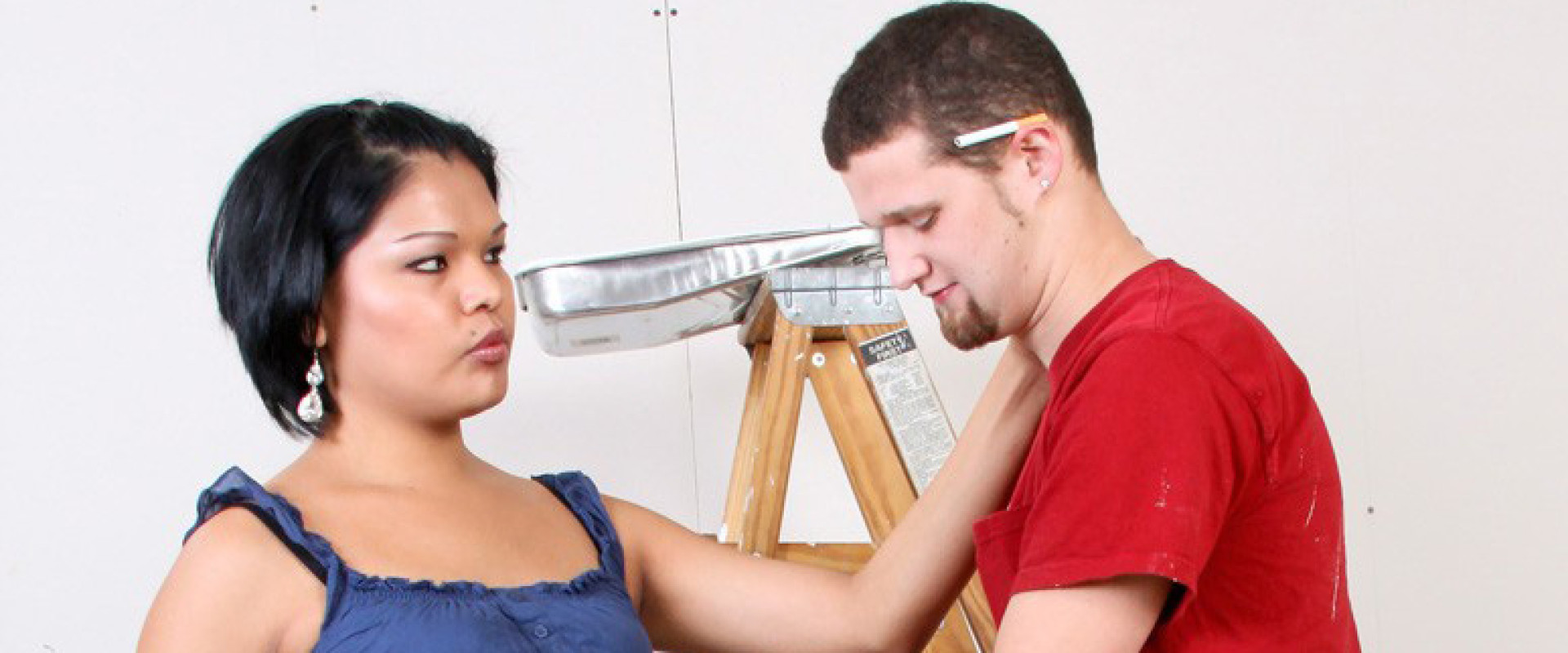 Carmen Moore Fucks Handyman
